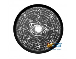 Блюдце для кальяна Alpha Hookah №10 Всевидящее Око Блюдце для кальяна Alpha Hookah №10 Всевидящее Око